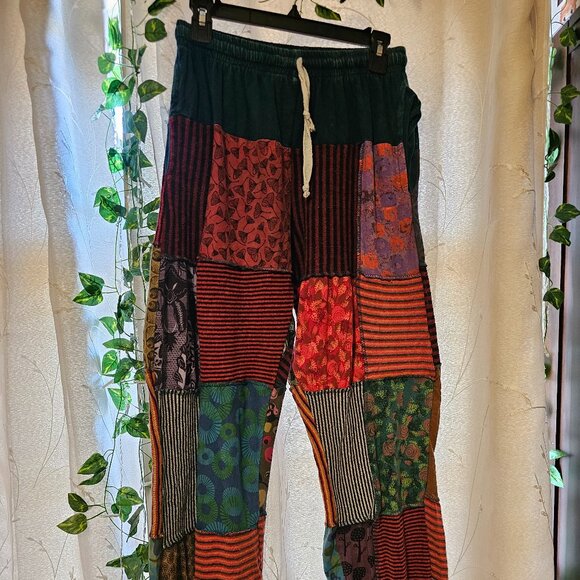 Kathmandu imports patchwork trousers - Picture 1 of 3
